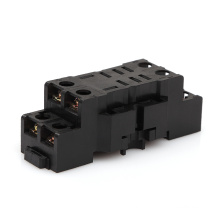 Saipwell 13F-2Z-C4 (LY2-E) Easy Installed Plastic Black 8 Pin Relais Sockel Elektrische Relaisbuchse 15A Relais Sockel